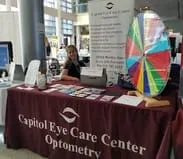 Capitol Eye Care Center booth