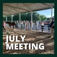DCLAH Farriers Meeting July Meeting 