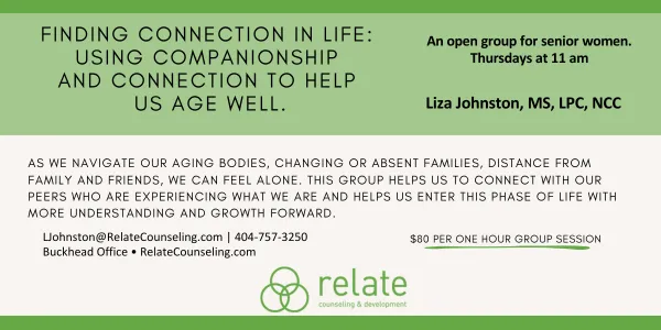 group therapy senior women