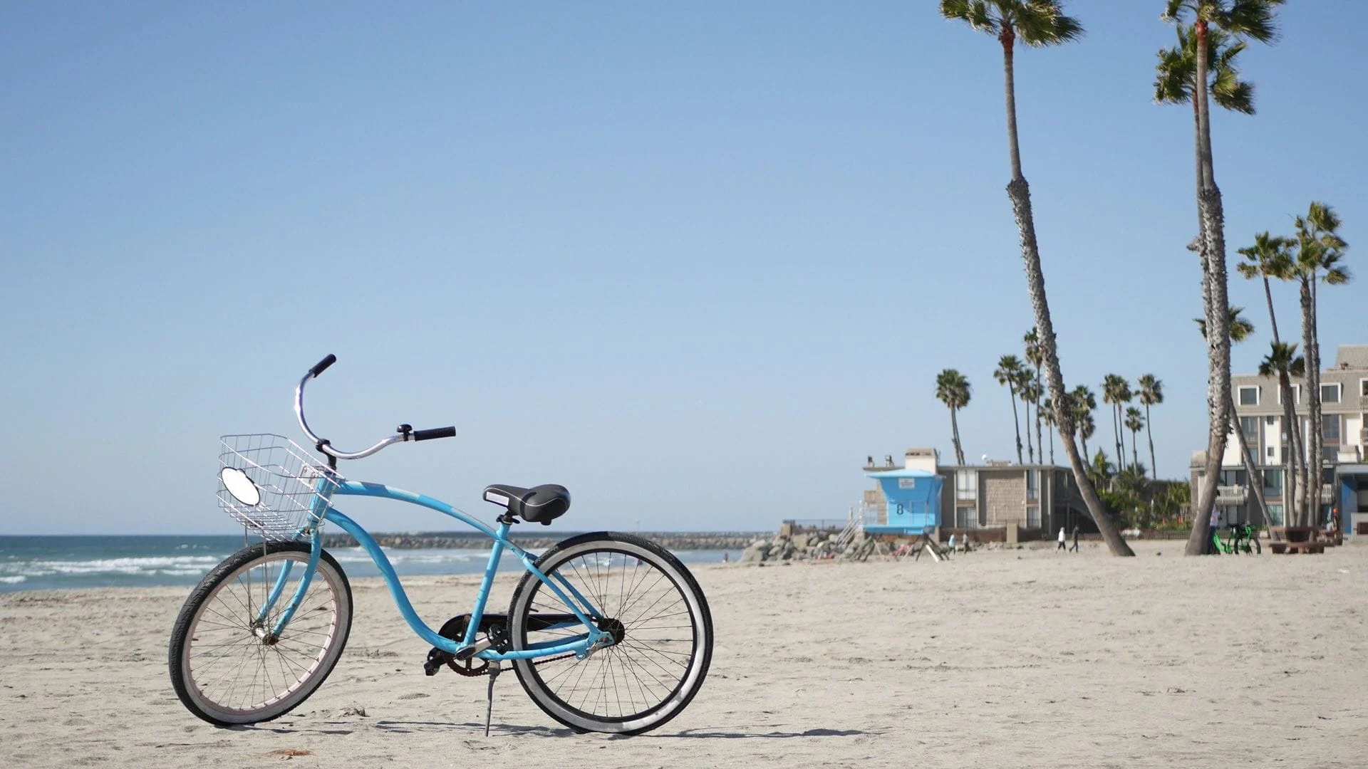 Oceanside beach bike health