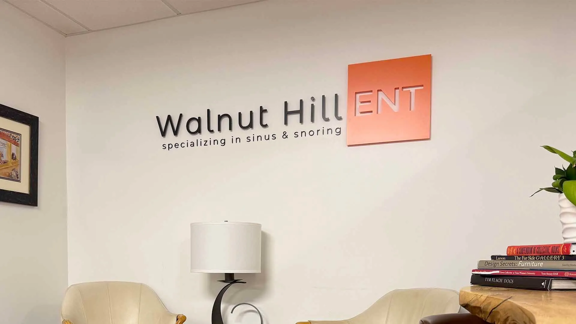 Walnut Hill ENT in Dallas Waiting Room | Boston-trained Sinus Specialist