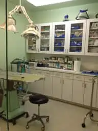 A photo of a veterinary clinic