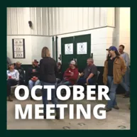 DCLAH Farriers Meeting October Meeting 