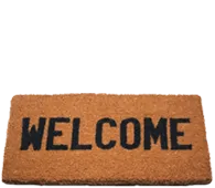 Welcome mat