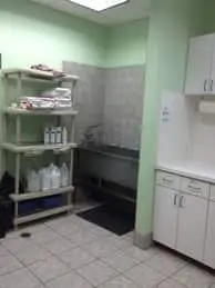 Image of washing area