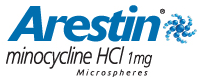 Arestin logo, antibiotic for gum disease treatment Mahwah, NJ