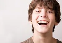 Young Boy Laughing