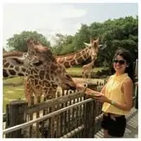 Dr. Morales at the zoo