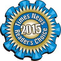 2015 Burlington Times-News Readers Chioce Award