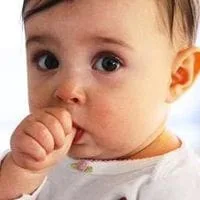 baby boy sucking his thumb, family dentistry Melrose, MA pediatric children's dentistry