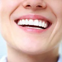 woman's smiling mouth, nice white teeth, dental sealants Melrose, MA dentist