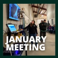 January Farriers Meeting at Davie County Large Animal Hospital hosted by Dr. Peacock.
