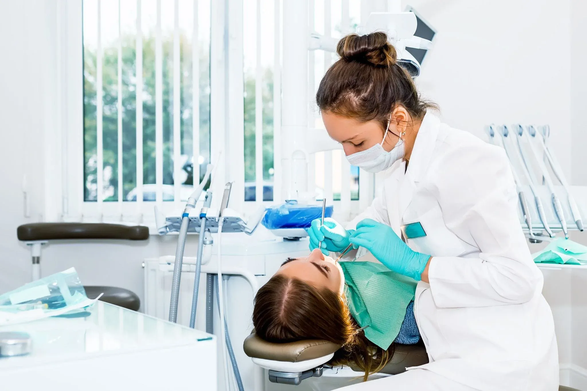 patient receiving treatment