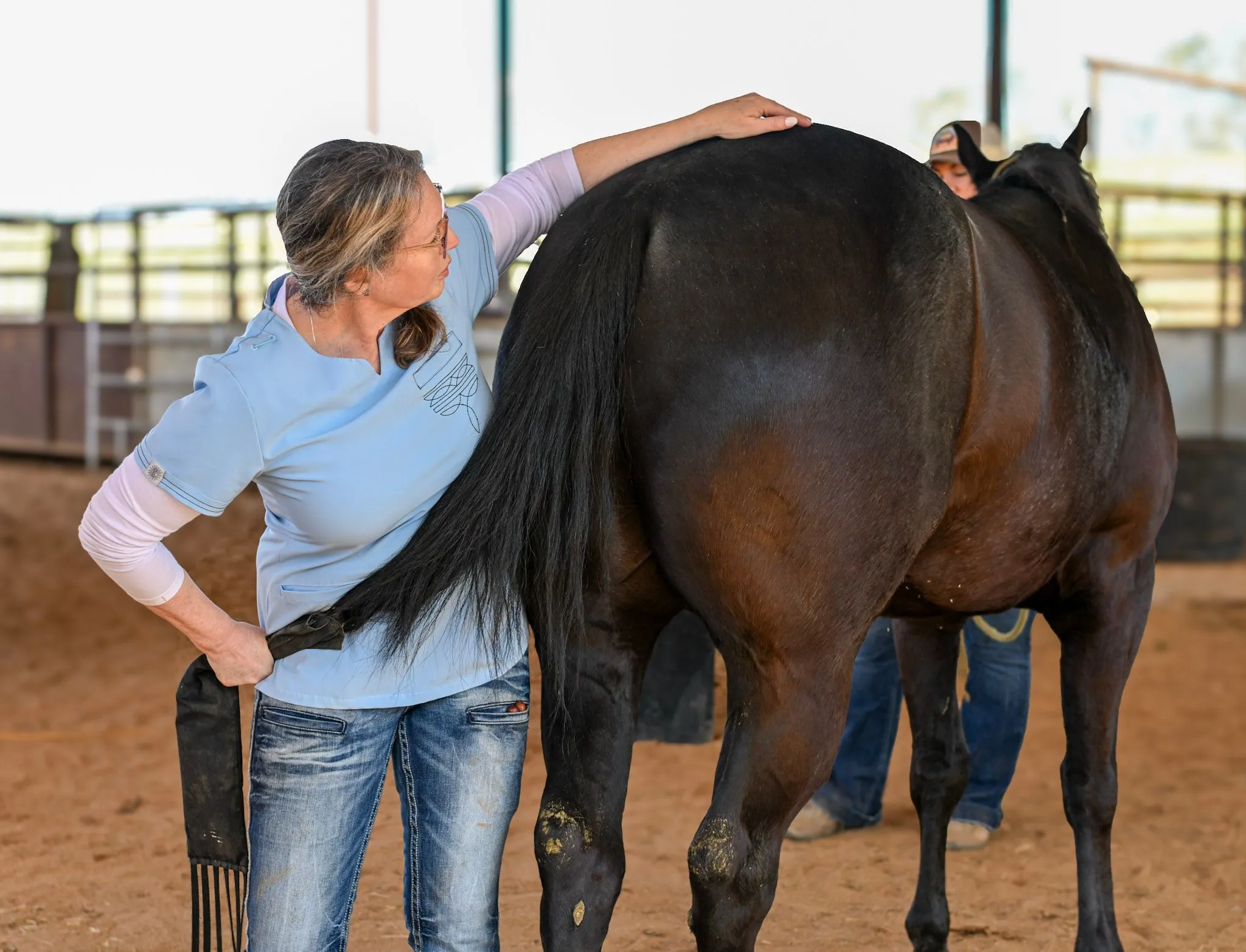 Dr. Kimberly working on Shaboozey!