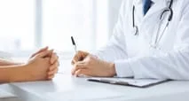 consultation with doctor