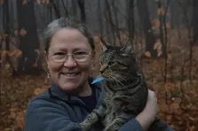 dr wendy and her cat