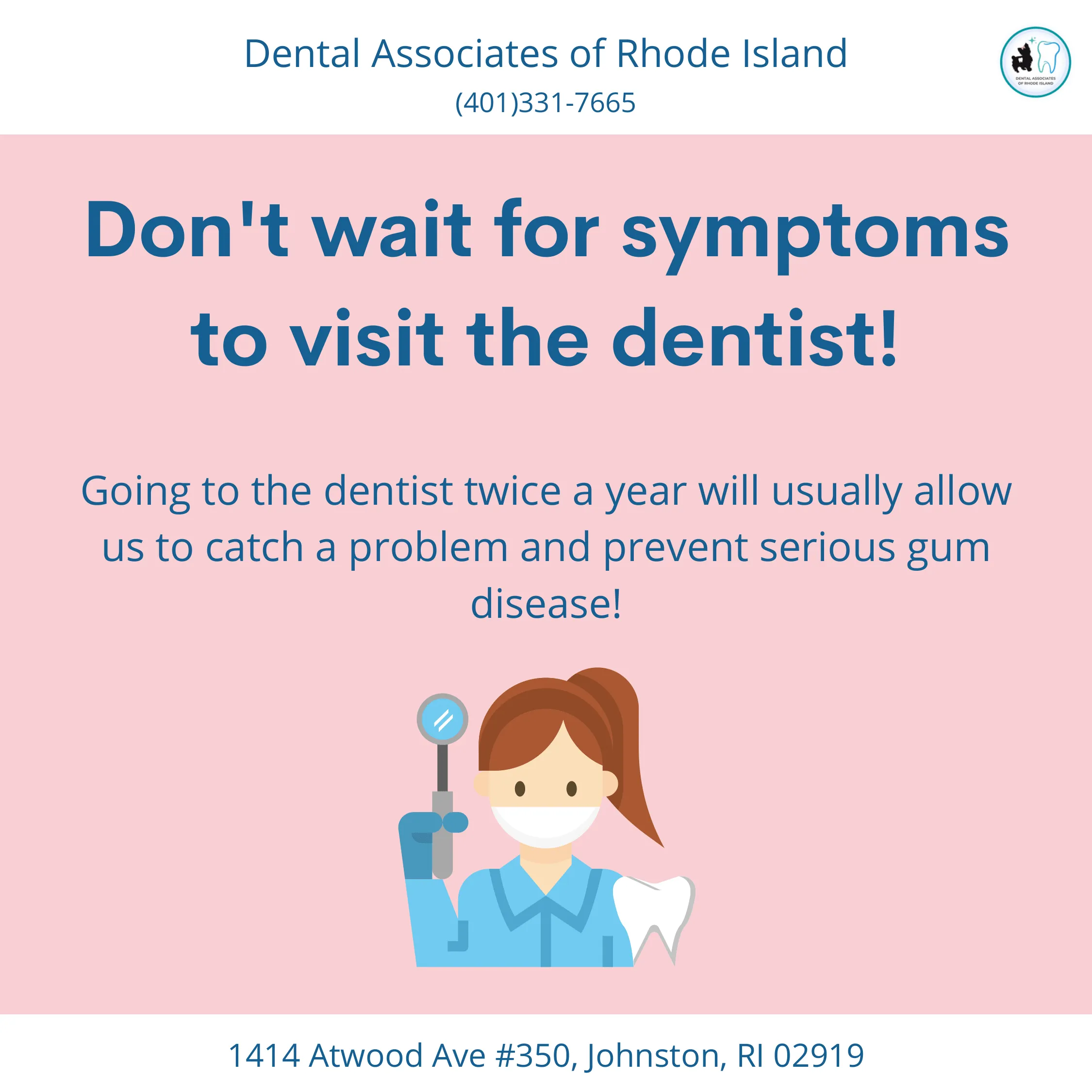 Visit your Dentist!
