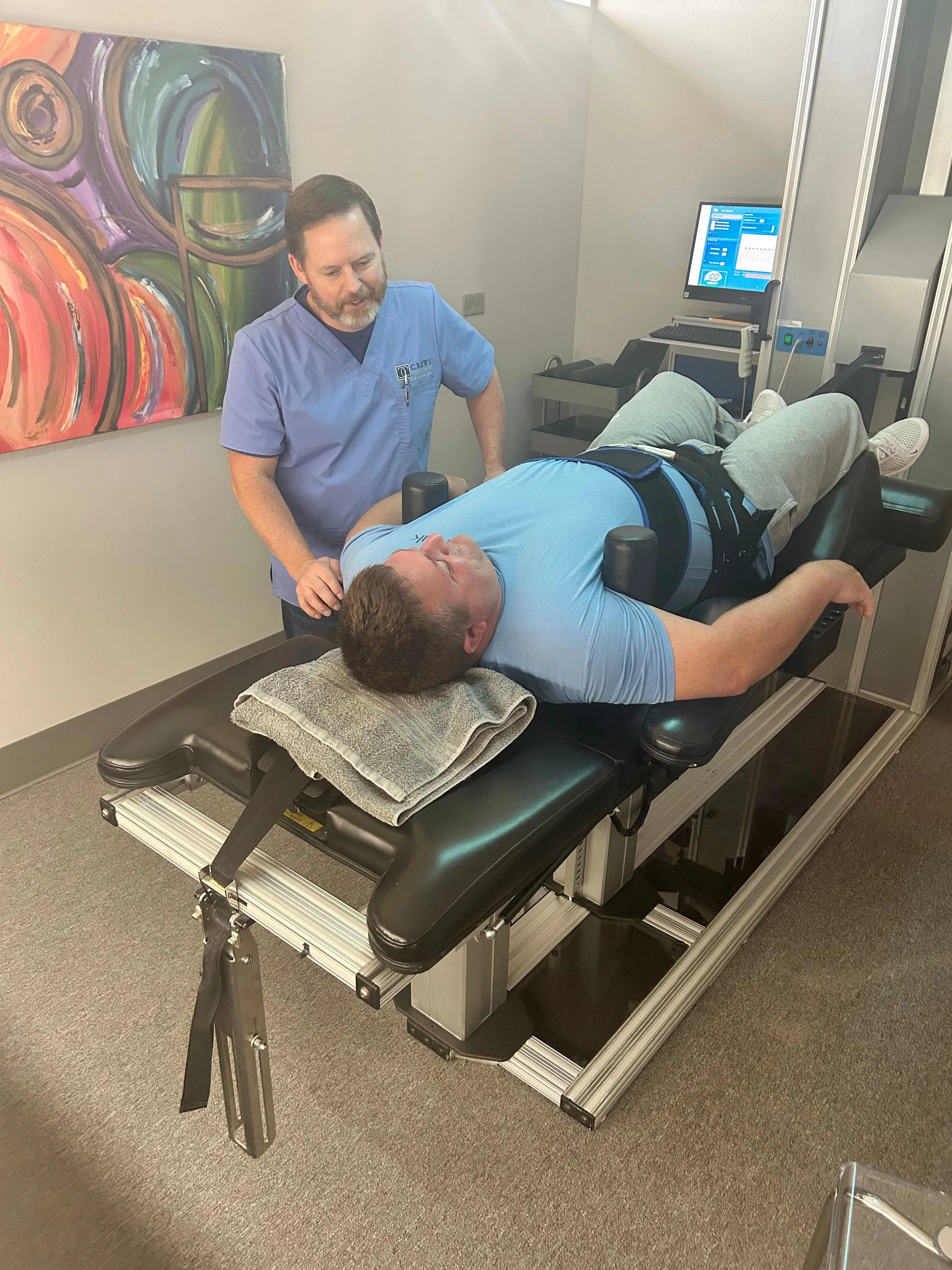 Spinal Decompression patient