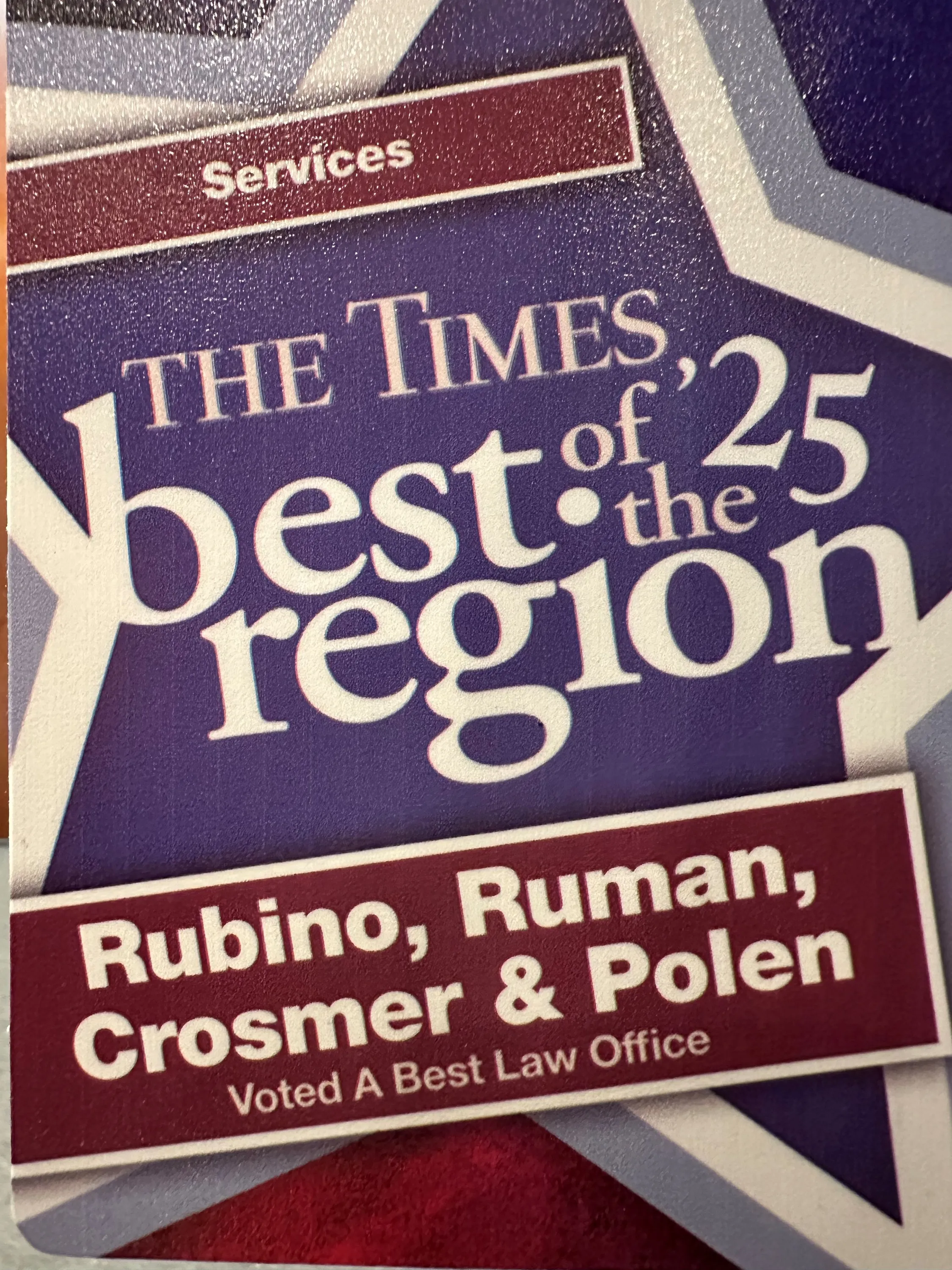 the times best of the region 25