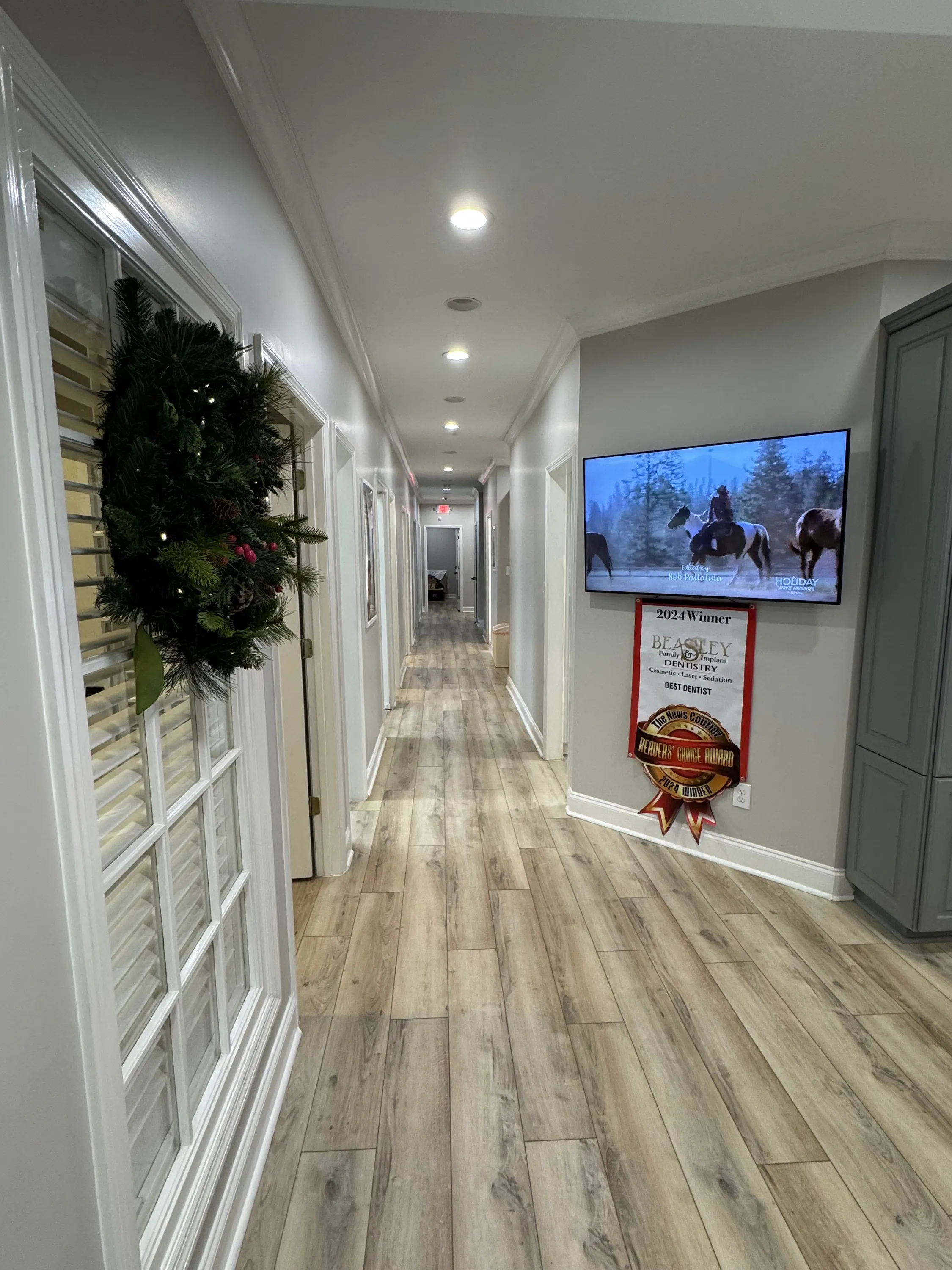 Treatment Rooms Hallway