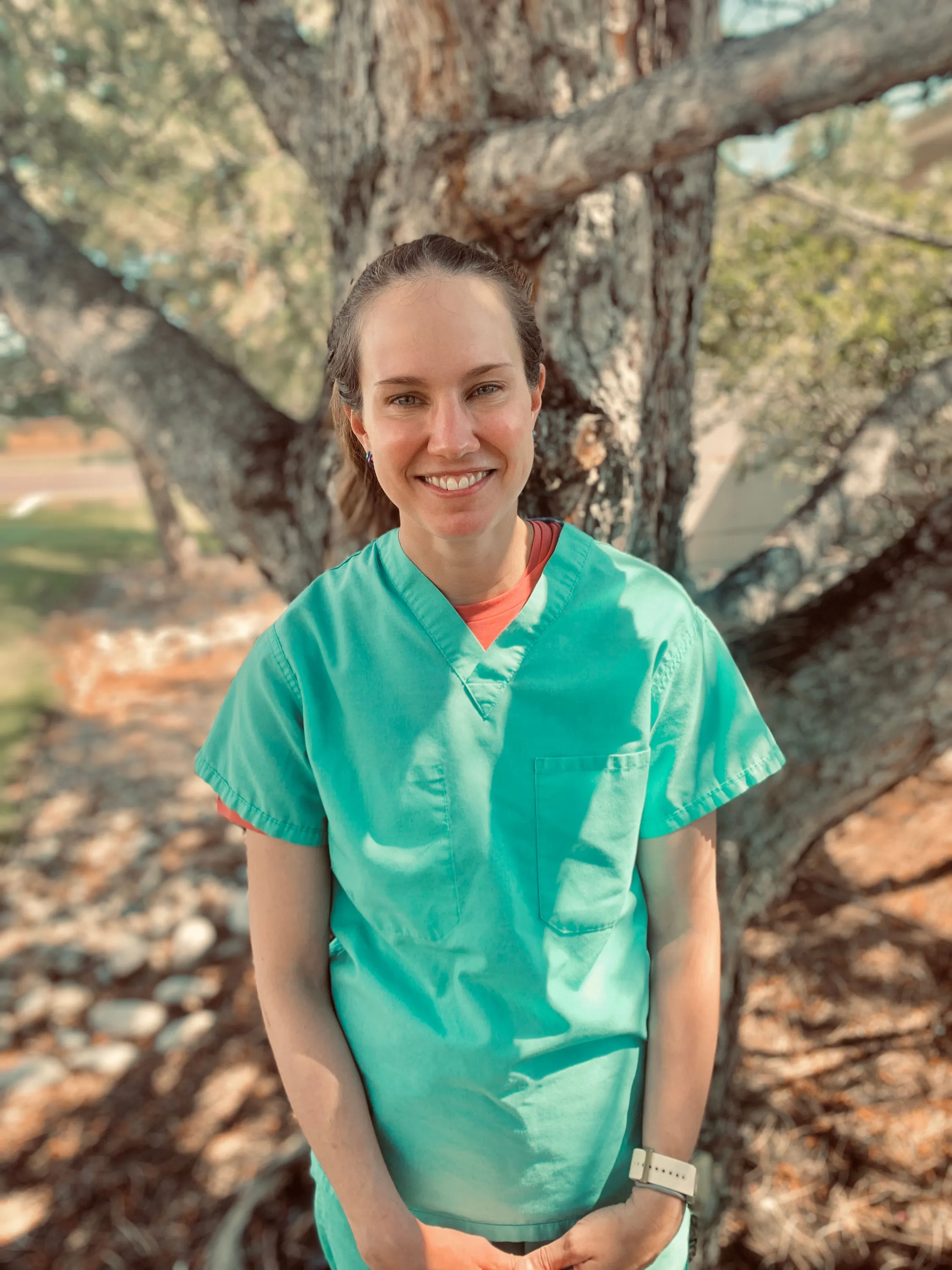 Dr. Gardhouse pictured outside