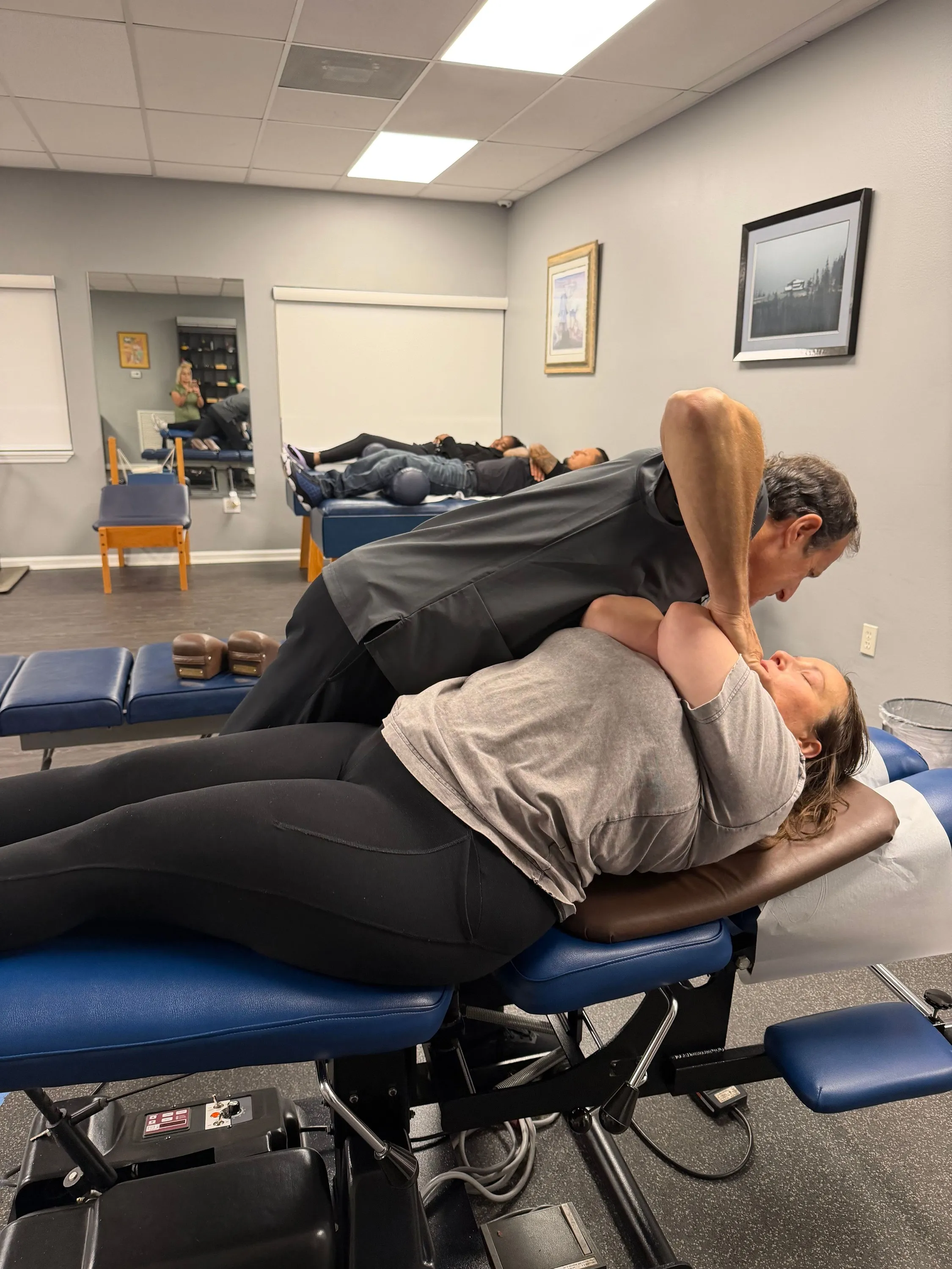 Chiropractic adjustment