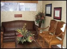 Reception Room at J.W. Haltom Family Dentistry