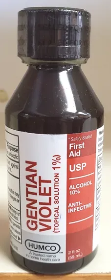 Gentian Violet topical treatment
