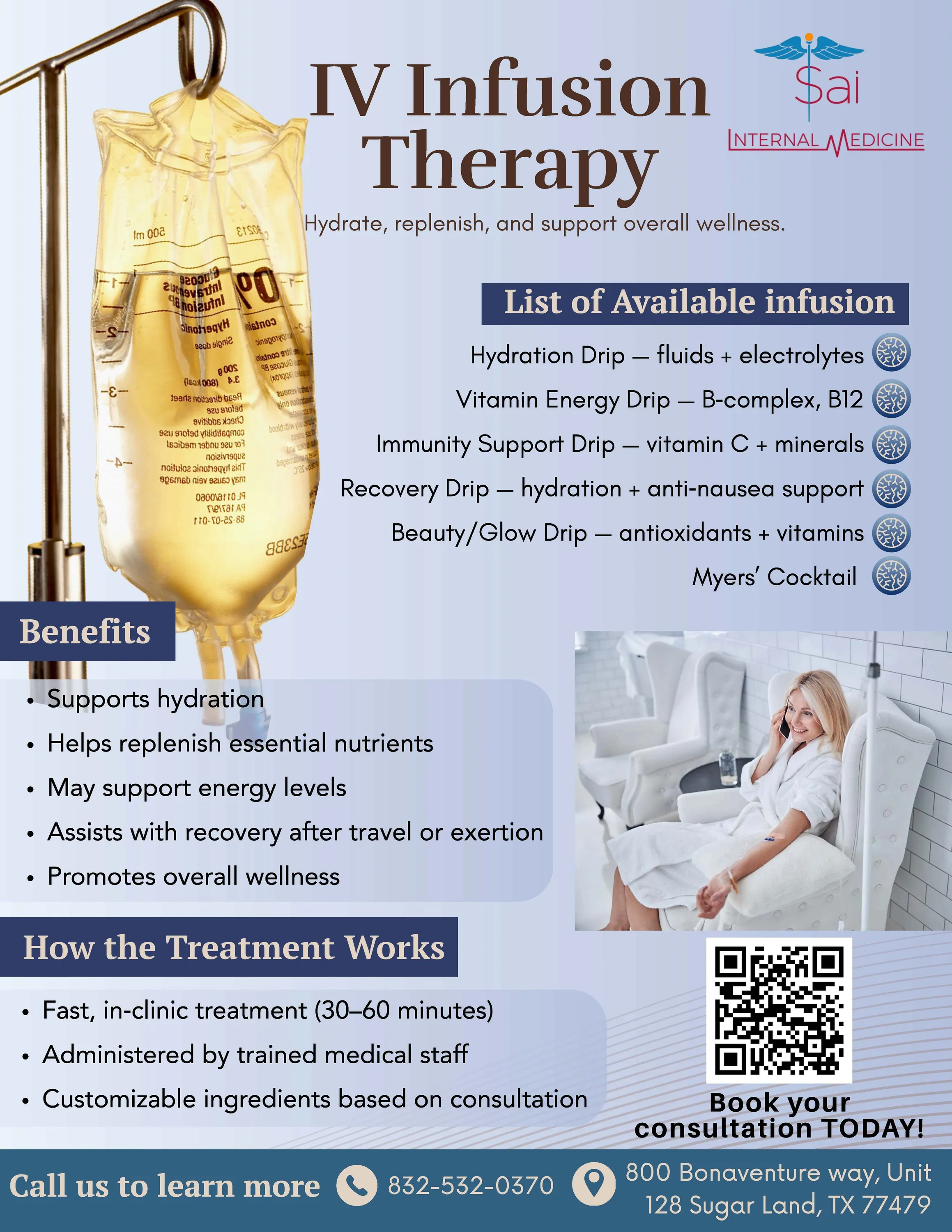 Infusion Treatment Flyer
