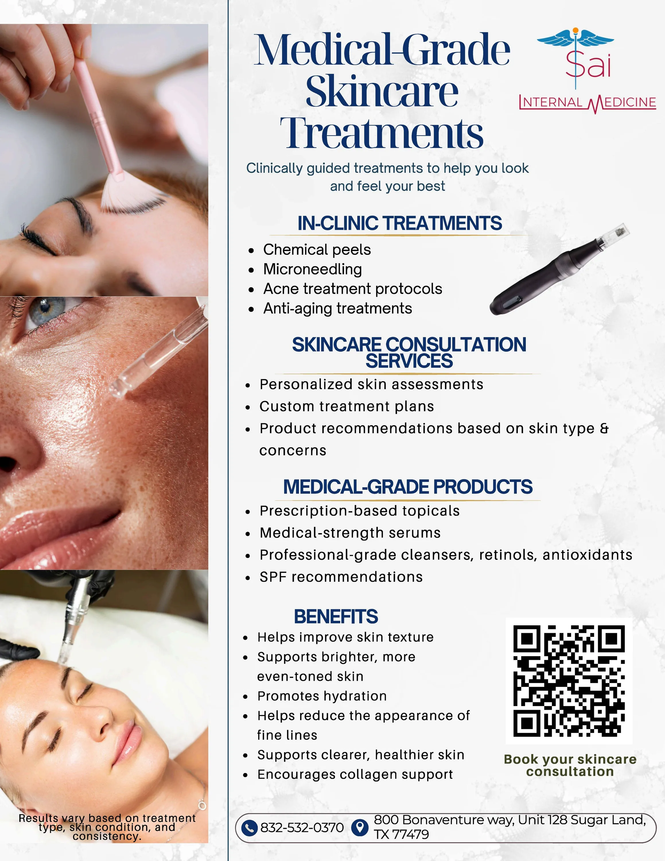 Skincare Treatment Flyer