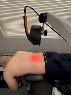 Patient receiving treatment