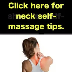 neck self massage tips