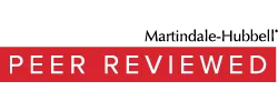 Martindale-Hubbell Peer Reviewed