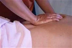 Massage therapy helps reduce muscle spasm