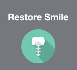 Restore smile button