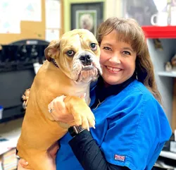 Dr Dianne Dawkins & Charlie