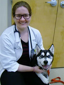 Dr. Paige Gunderson at Danada Veterinary Hospital in Wheaton 