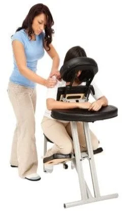 chair massage for events by WellnessFirst of Sullivan