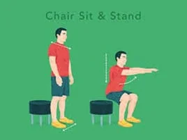 Chair sit and stand