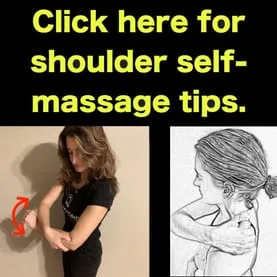 shoulder self massage