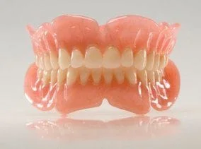 model of full dentures, dentist Milwaukee, WI - Daniel P. Malloy, DDS