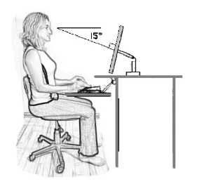 seated workstation neck pain chiropractor