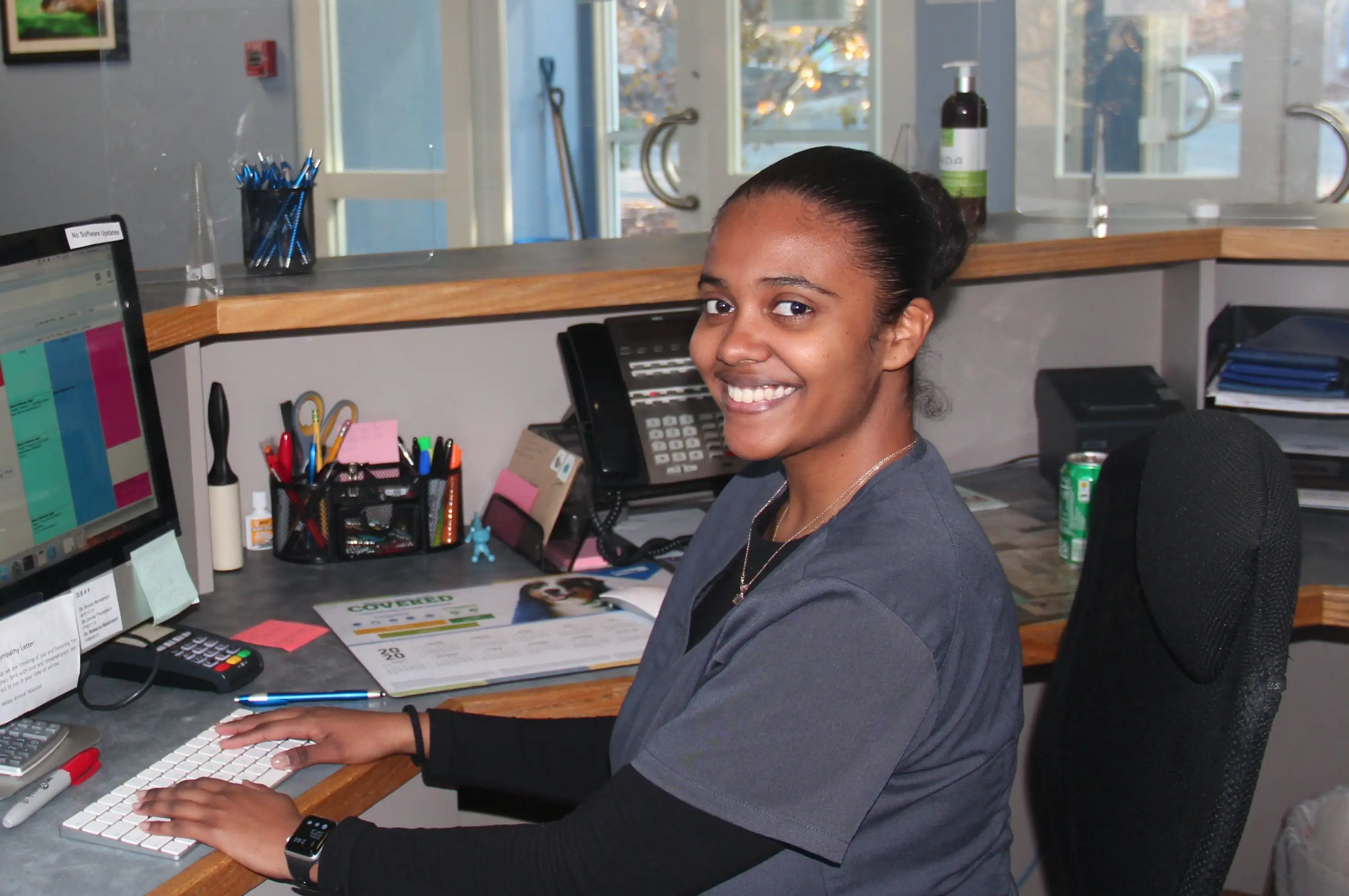 Arrianna Dawkins – Receptionist