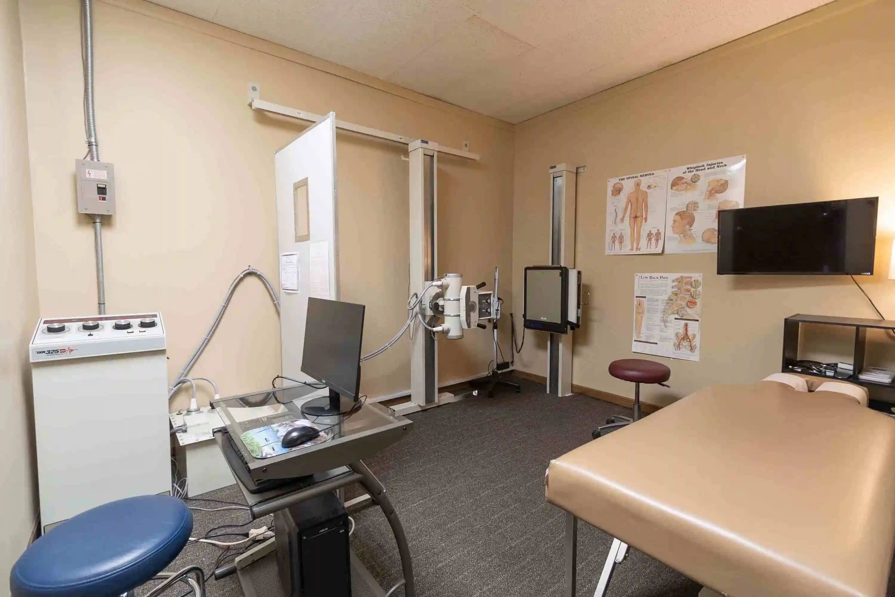 A photo of a chiropractic office