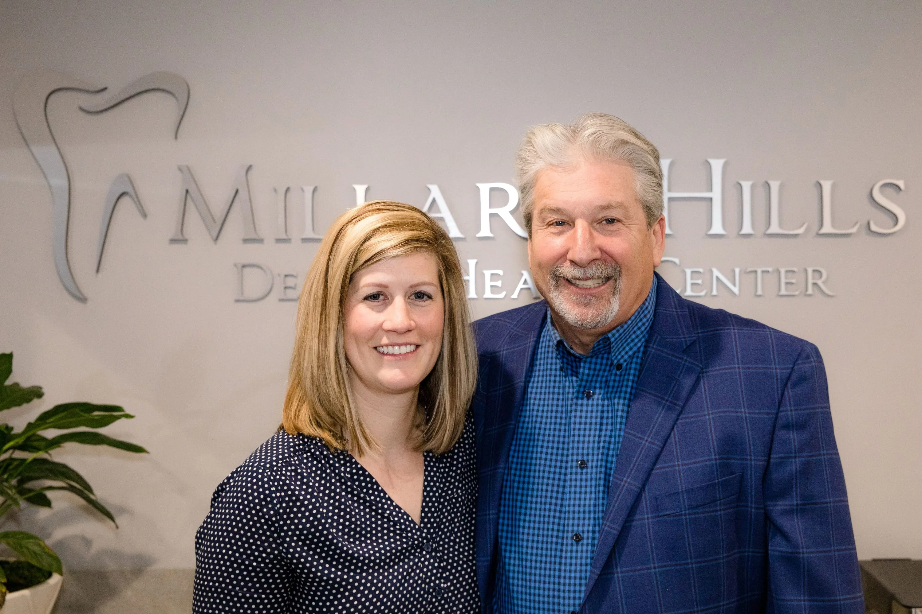 Dr. Andrea Hall and Dr. Paul Sheridan