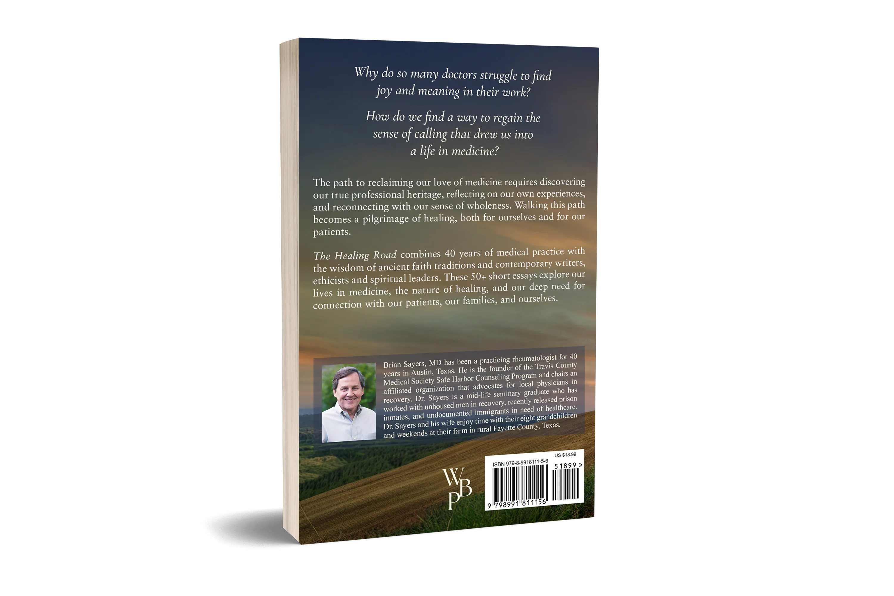 The Healing Road Back Cover