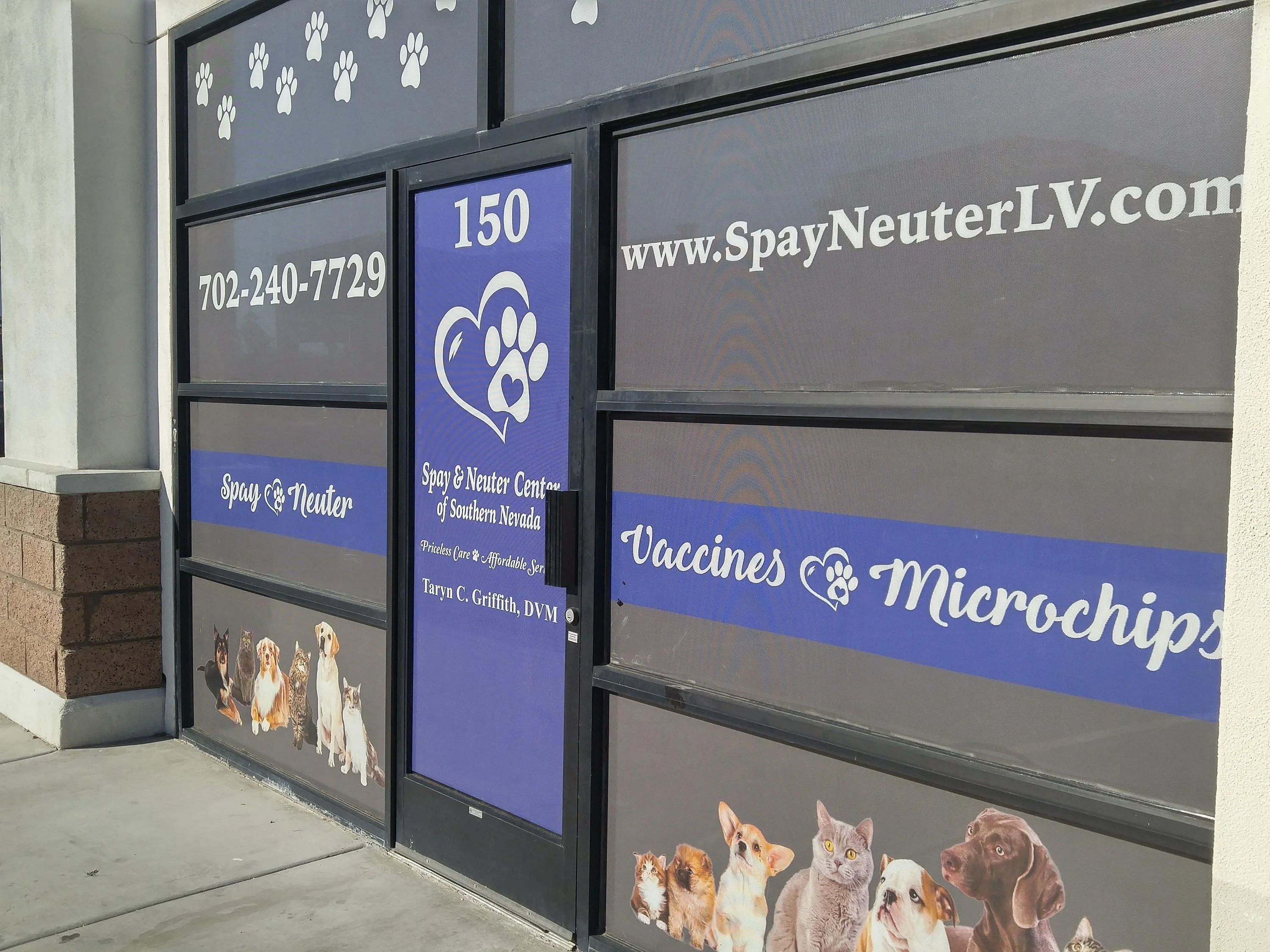 Spay & Neuter Center of Southern Nevada Hospital Front