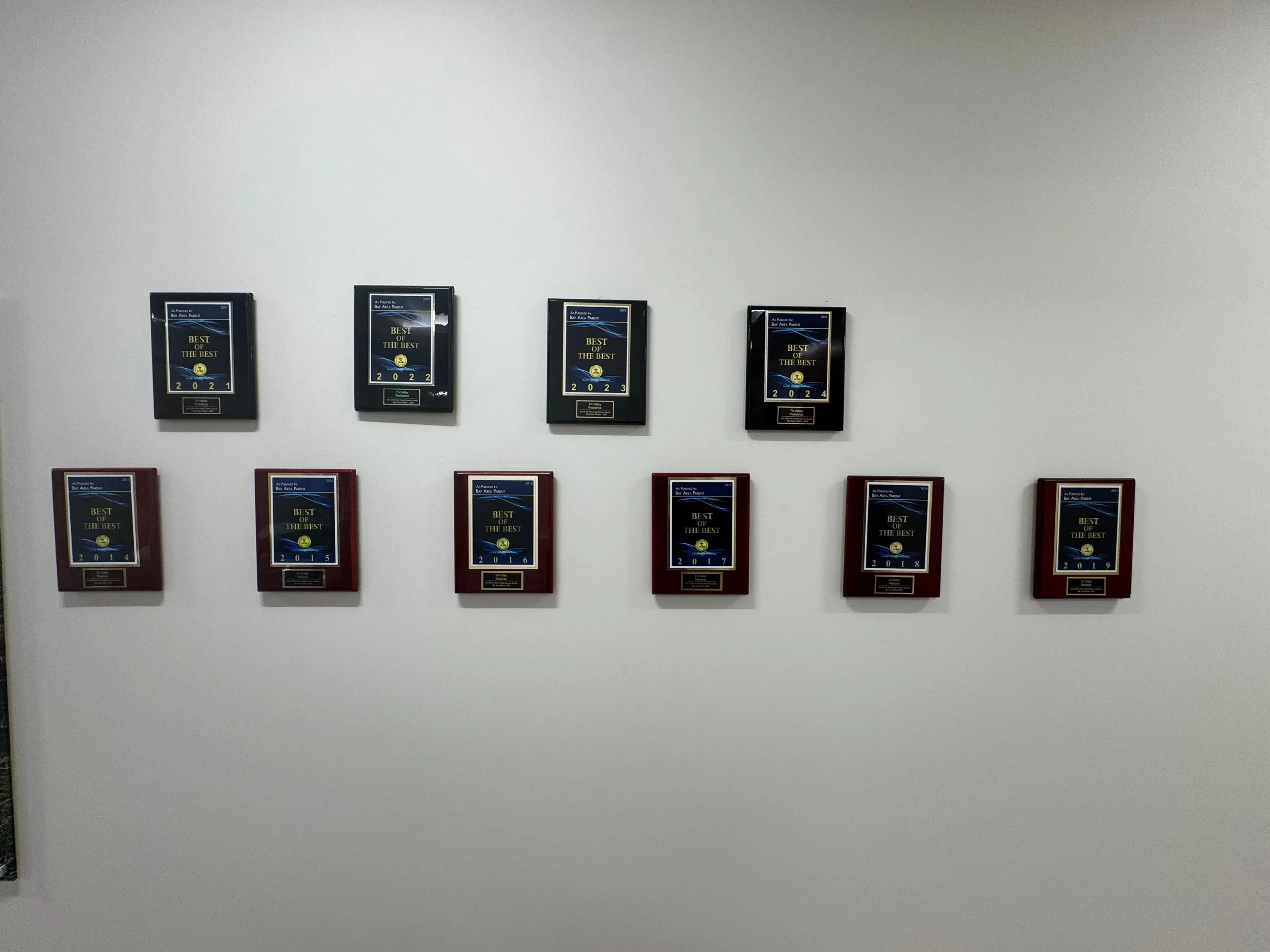 Best of the Best wall