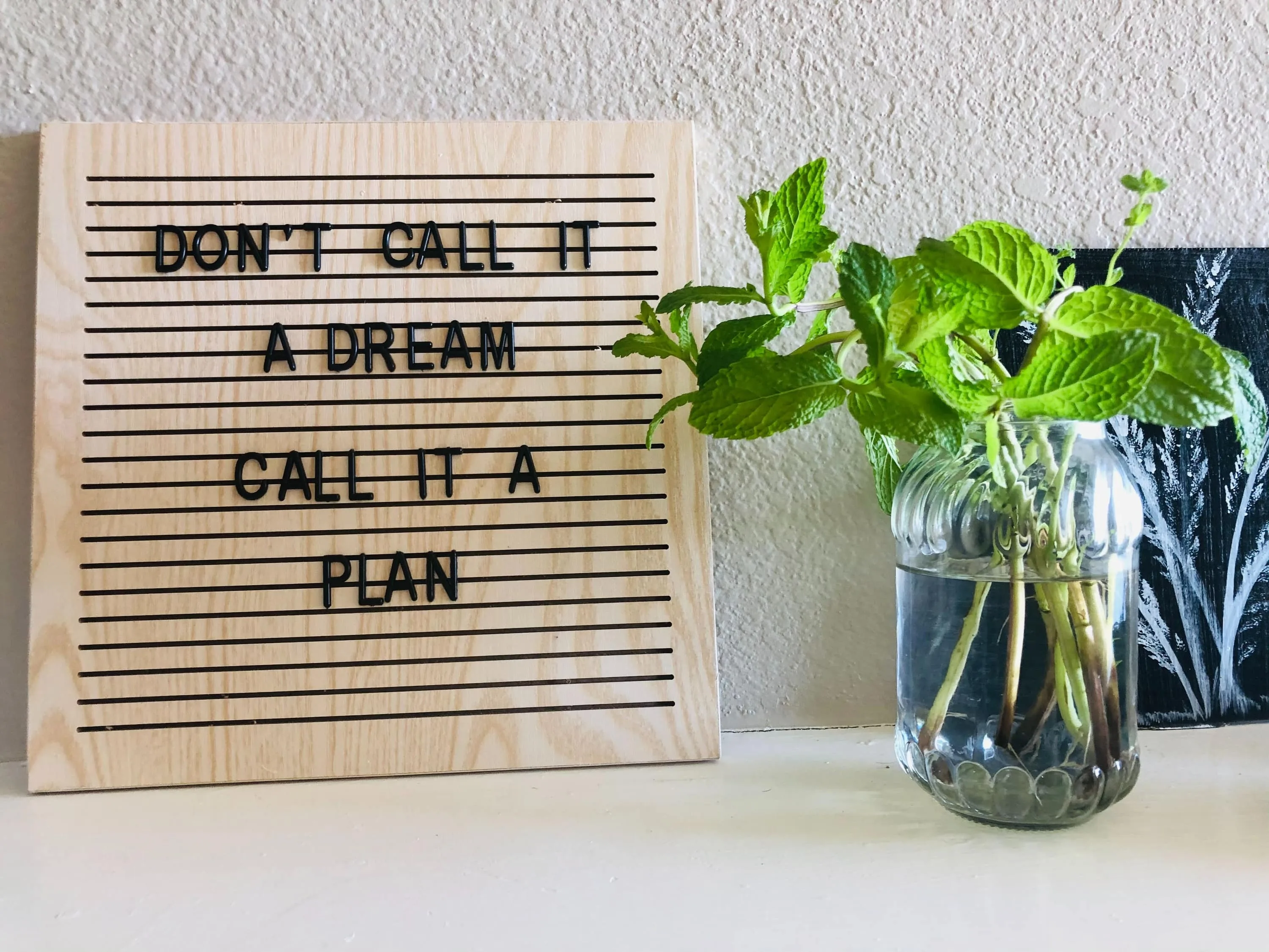 Don't Call It A Dream - Call It A Plan