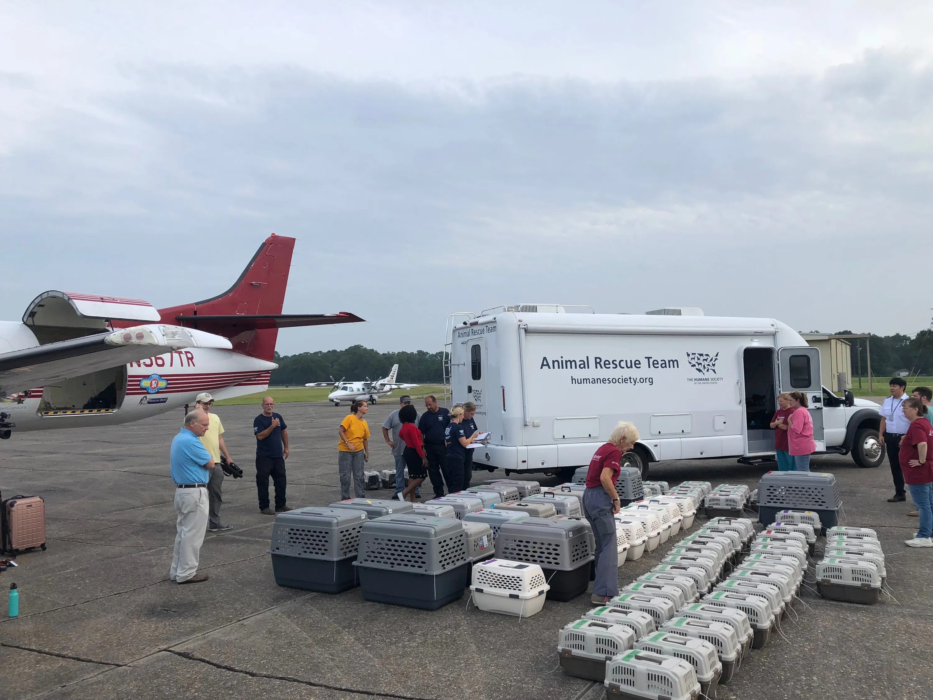 Dr. Frazier lending a helping hand 